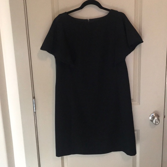 Loft black shift dress
